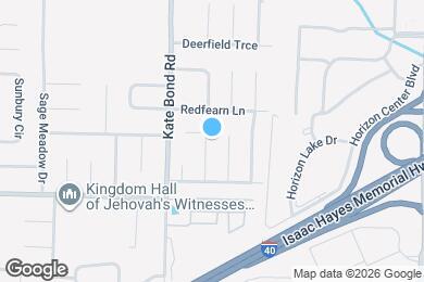 Map image of the property - 2568 Kilgore Cove