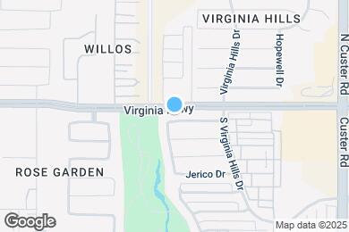Map image of the property - 9420 Caliente Dr