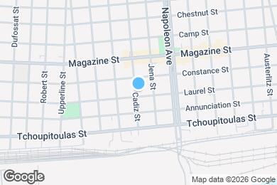 Map image of the property - 703 Cadiz St