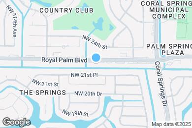 Map image of the property - 10920 Royal Palm Blvd