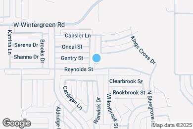 Map image of the property - 1619 Reynolds St