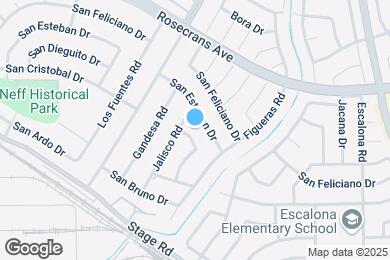 Map image of the property - 14712 Florita Rd