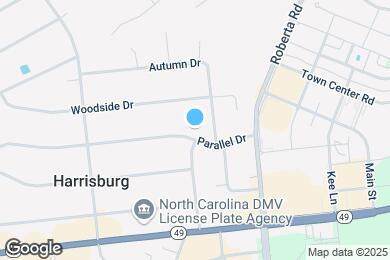 Map image of the property - 423 Parallel Dr