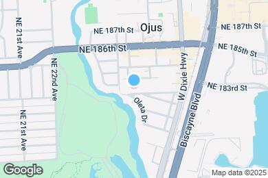 Map image of the property - 2445 NE 183rd St