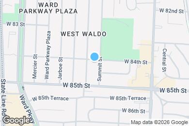 Map image of the property - 803 W 84th St