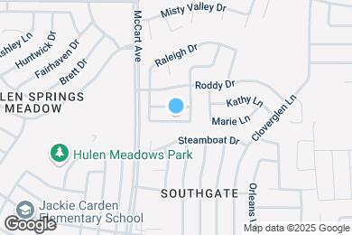 Map image of the property - 3420 Heatherbend St