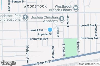 Map image of the property - 3013 Imperial St