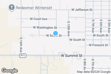 Map image of the property - 1202 W South St