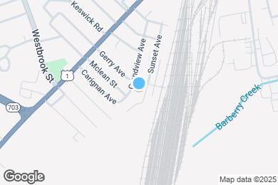 Map image of the property - 117 Sunset Ave