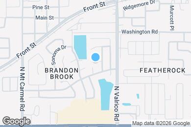 Map image of the property - 1909 Chablis Ct