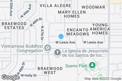 Map image of the property - 4608 W Lewis Ave