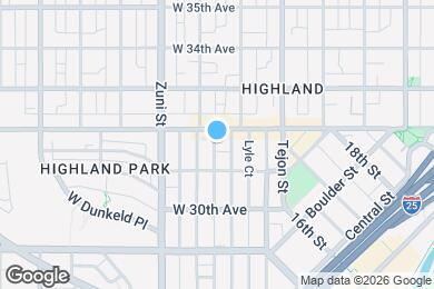 Map image of the property - 3145 Vallejo St