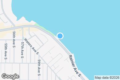Map image of the property - 9620 Rainier Ave S