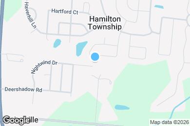 Map image of the property - 362 Nightwind Dr