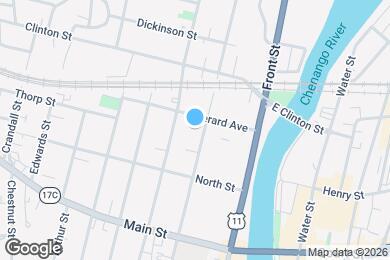 Map image of the property - 155 Oak St