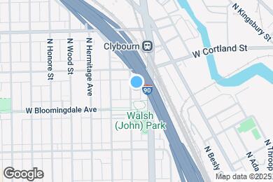 Map image of the property - 1827 N Marshfield Ave