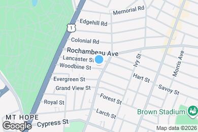 Map image of the property - 74 Woodbine St