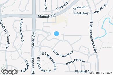 Map image of the property - 17181 E Cedar Gulch Dr