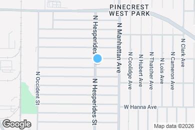 Map image of the property - 4417 W Knox St