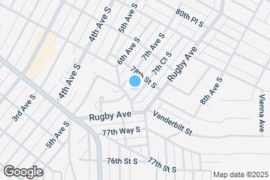 Map image of the property - 7722 7th Ct S