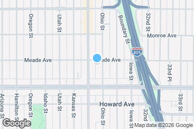 Map image of the property - 4388 Ohio St
