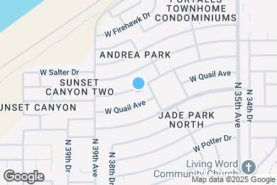 Map image of the property - 3713 W Lone Cactus Dr
