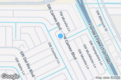 Map image of the property - 1725 SW Monterrey Ln