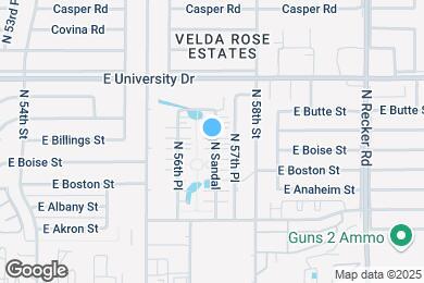 Map image of the property - 252 N Sandal