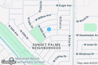 Map image of the property - 5301 W Wood Dr