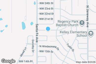 Map image of the property - 1024 NW 20th St