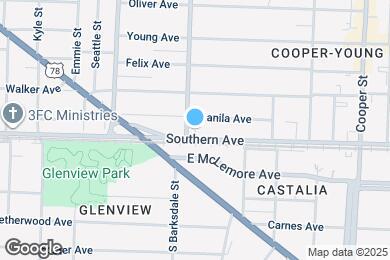 Map image of the property - 1074 S Barksdale St