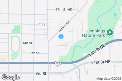 Map image of the property - 6308 49th Dr NE