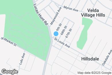 Map image of the property - 6807 St Louis Ave