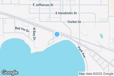 Map image of the property - 107 Lakelawn Dr