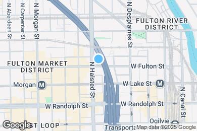 Map image of the property - 337 N Halsted St