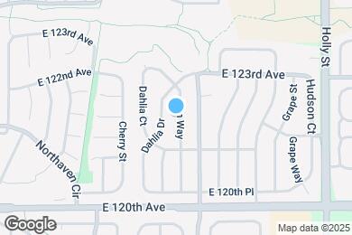 Map image of the property - 12175 Elm Way