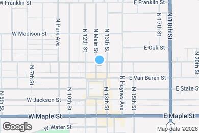 Map image of the property - Centerville Senior Lofts