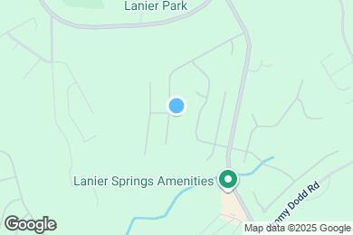 Map image of the property - 1208 Lanier Springs Dr NE