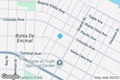 Map image of the property - 1607 Santa Clara Ave