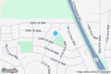 Map image of the property - 2418 23rd Ave NW