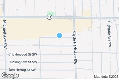 Map image of the property - 856 Canterbury St SW