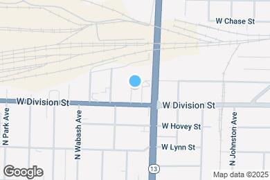 Map image of the property - 1522 N Farmer Ave
