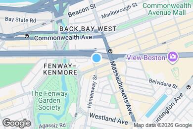 Map image of the property - 1091 Boylston