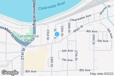 Map image of the property - 114 24th St