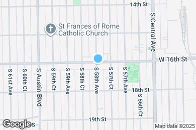 Map image of the property - 1601 S 58th Ave