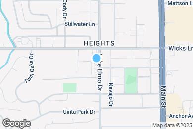 Map image of the property - 1526 Lake Elmo Dr