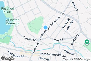 Map image of the property - 34 Park Avenue Ext