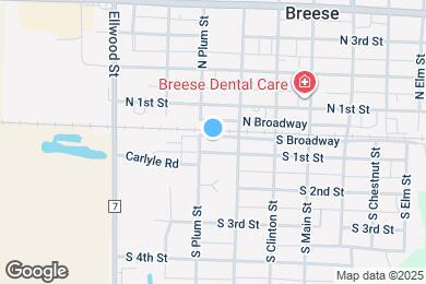 Map image of the property - 314 S Broadway