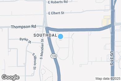 Map image of the property - Thompson Village Apartments