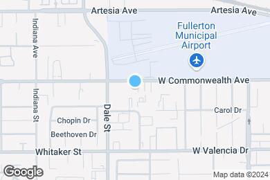 Map image of the property - Fullerton Court Apartments